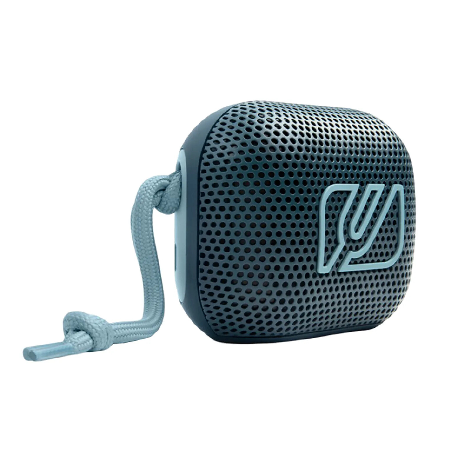 Muse Mini Enceinte Bluetooth Premium 5W avec Bass Boost Étanche IPX4 Bleu ciel
