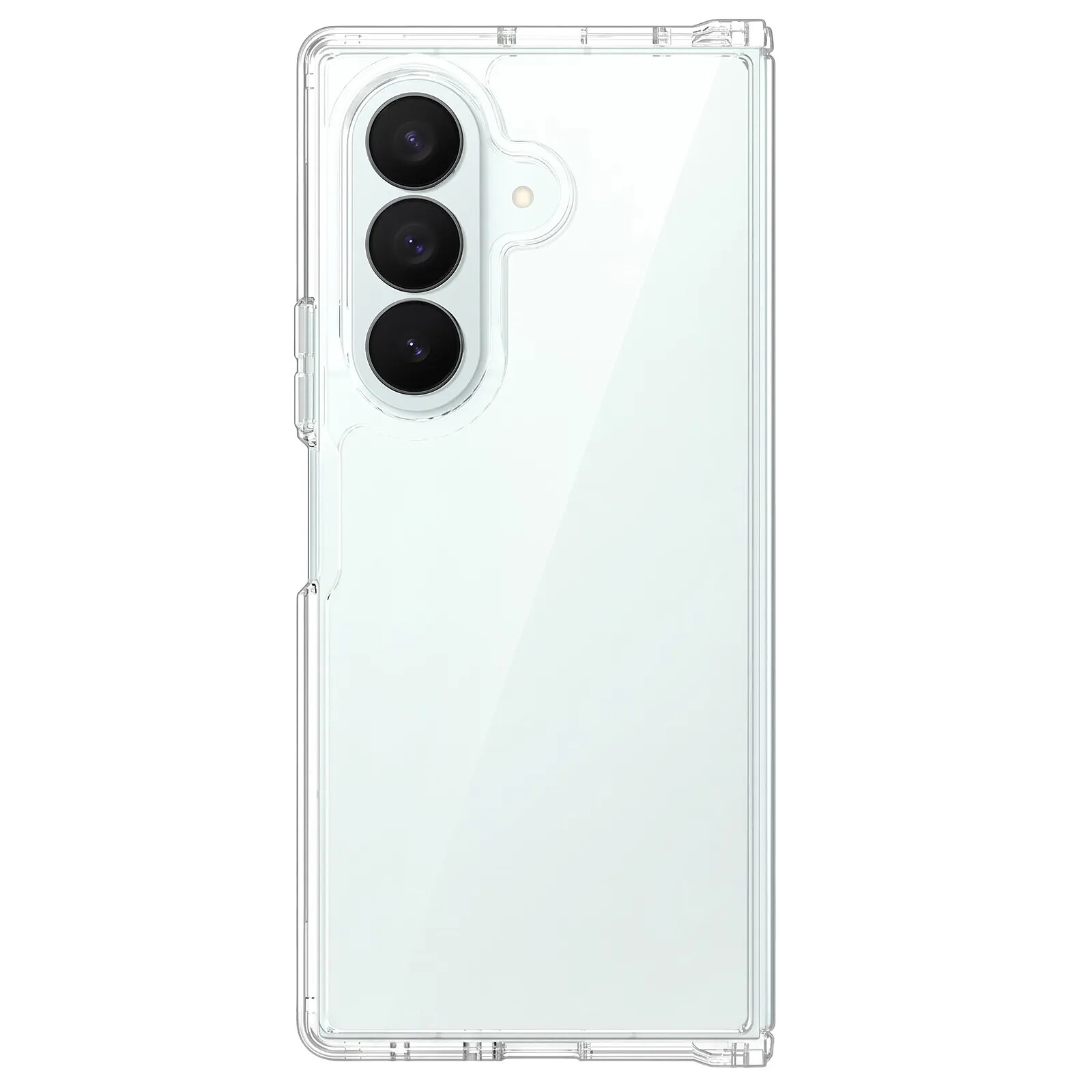 Avizar Coque pour Galaxy Z Fold 8 Ultra Cristal Hybride Antichoc avec Cadre Écran