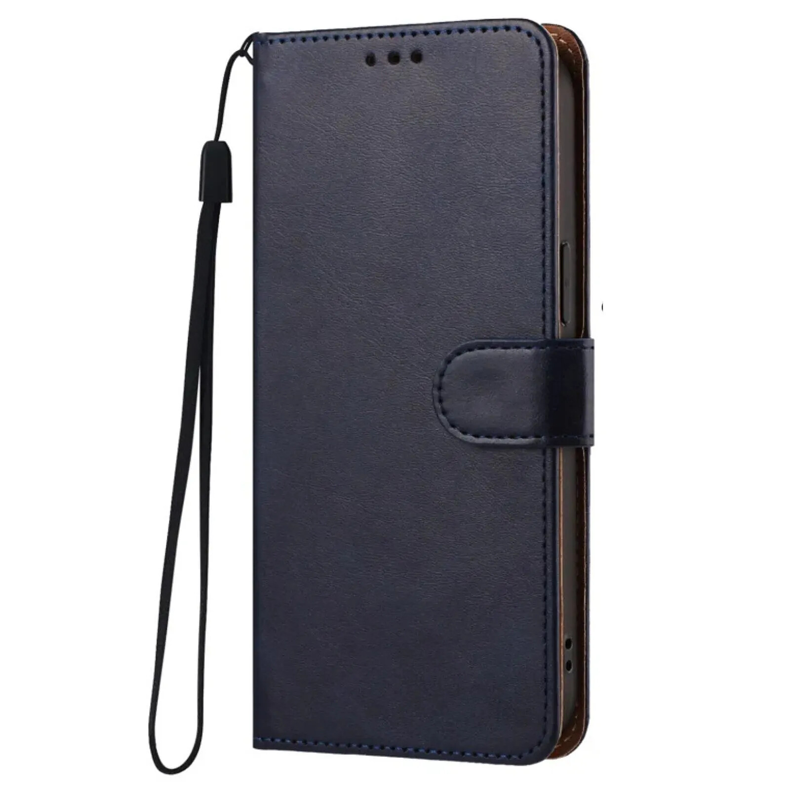 Avizar Étui Portefeuille pour Oppo Reno 16F / 16 FS avec Dragonne et Support Pliable