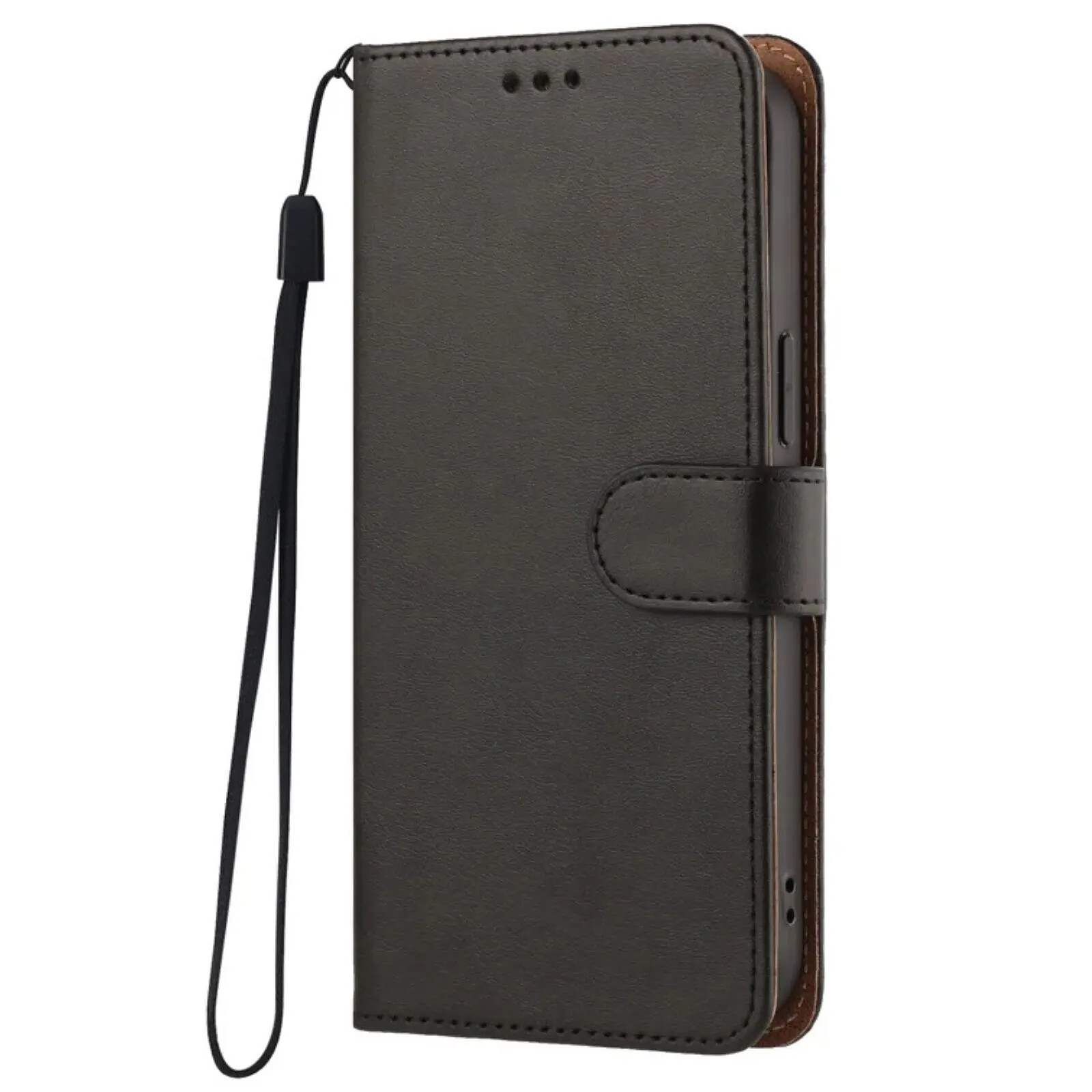 Avizar Étui Portefeuille pour Oppo Reno 16 / Reno 16 Pro avec Dragonne et Support Pliable