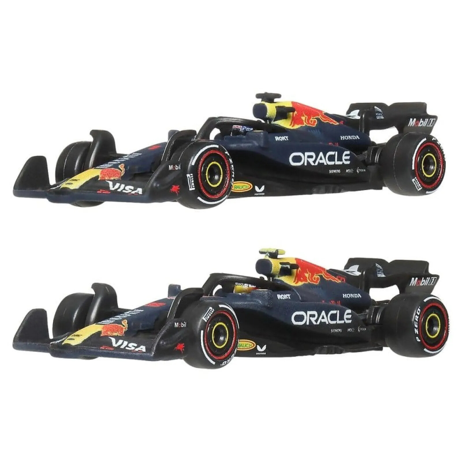 Formule 1 - Pack 2 véhicules Formule 1 Hot Wheels Premium Die-Cast 1/64 Oracle Red Bull Racing