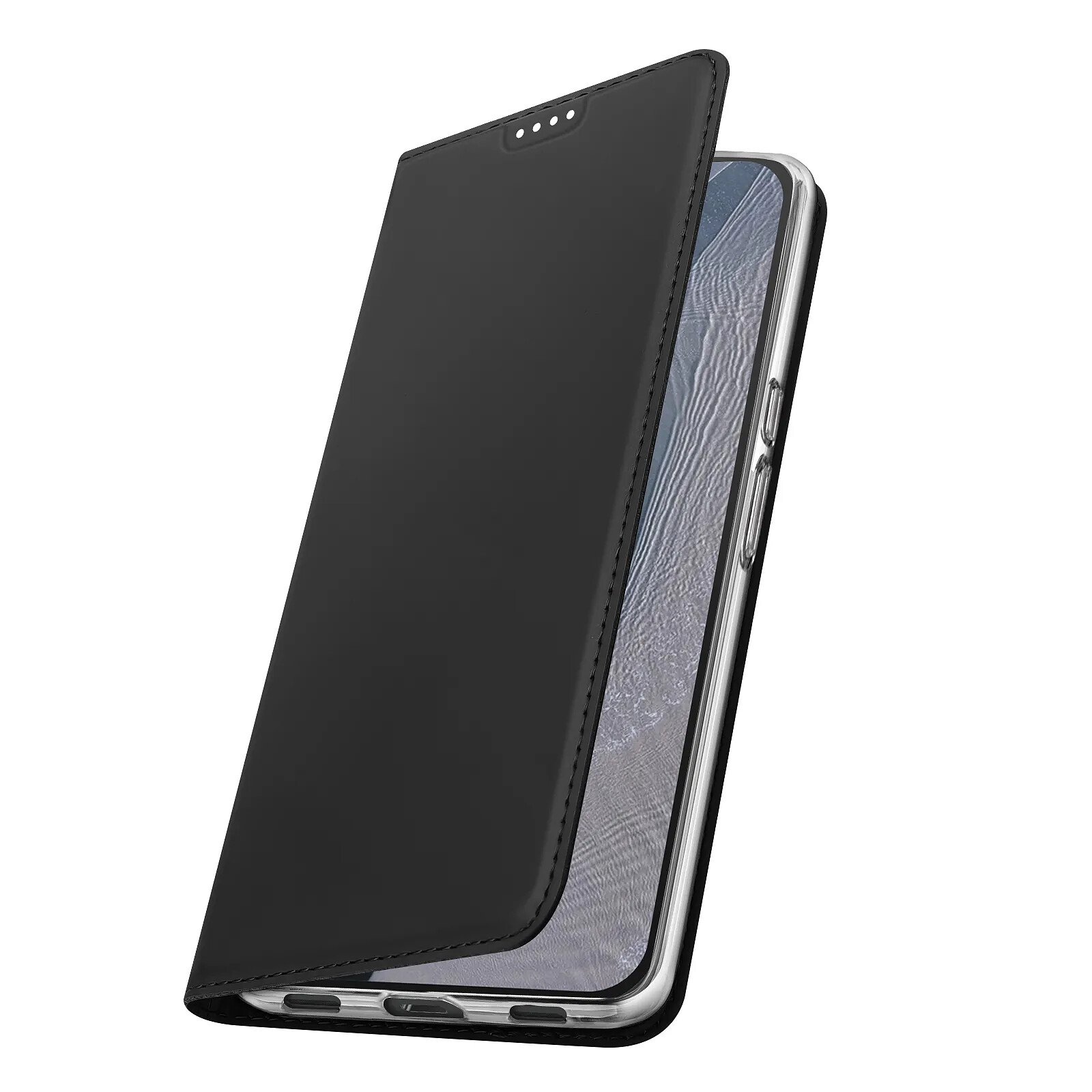 Dux Ducis Étui pour Google Pixel 11 Pro XL Soft-touch avec Support Vidéo et Porte-Carte Noir