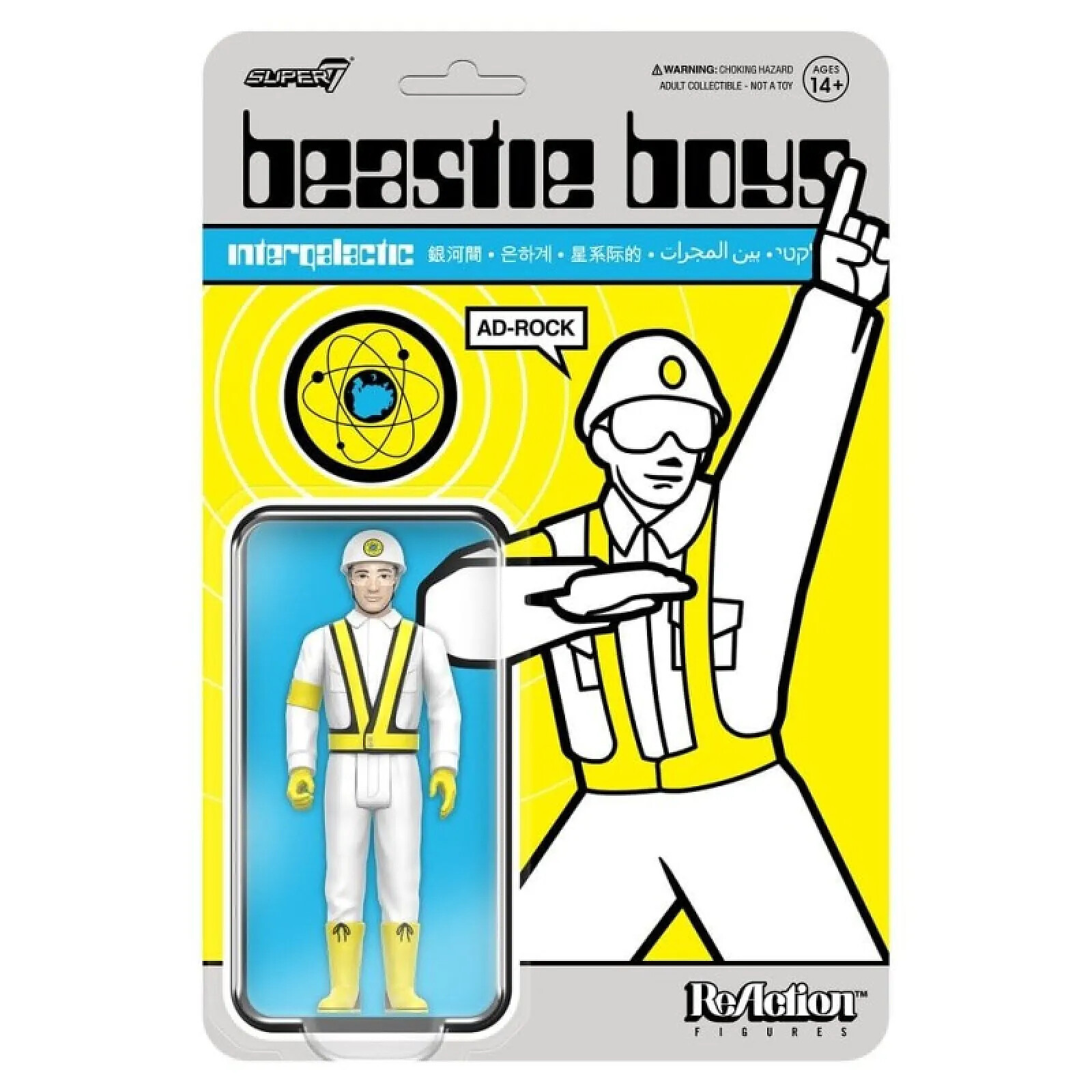 Beastie Boys - Figurine ReAction Beastie Boys Ad-Rock (Intergalactic Crossing Guard)