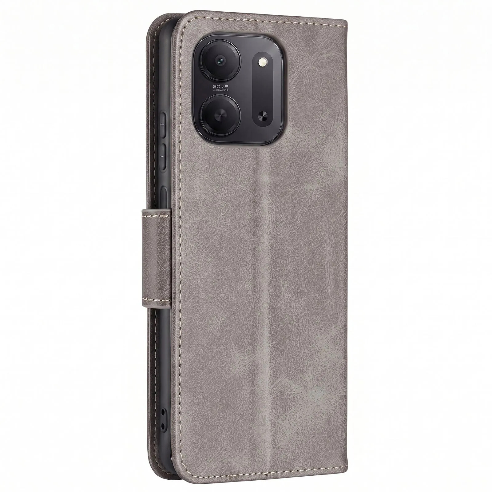 Avizar Étui Portefeuille pour Redmi 17C 5G Vintage avec Support Vidéo et Dragonne