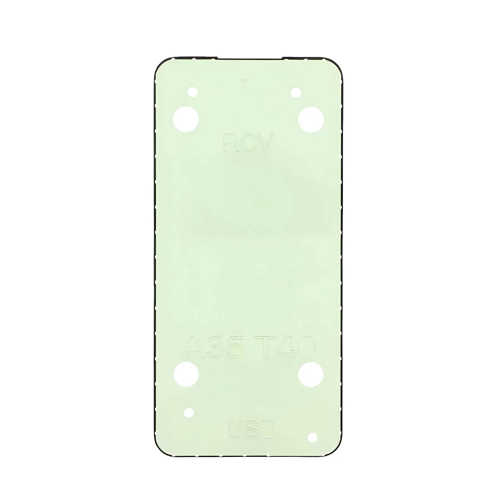 Samsung Adhésif Écran pour Samsung Galaxy A35 Fixation Solide Original Transparent