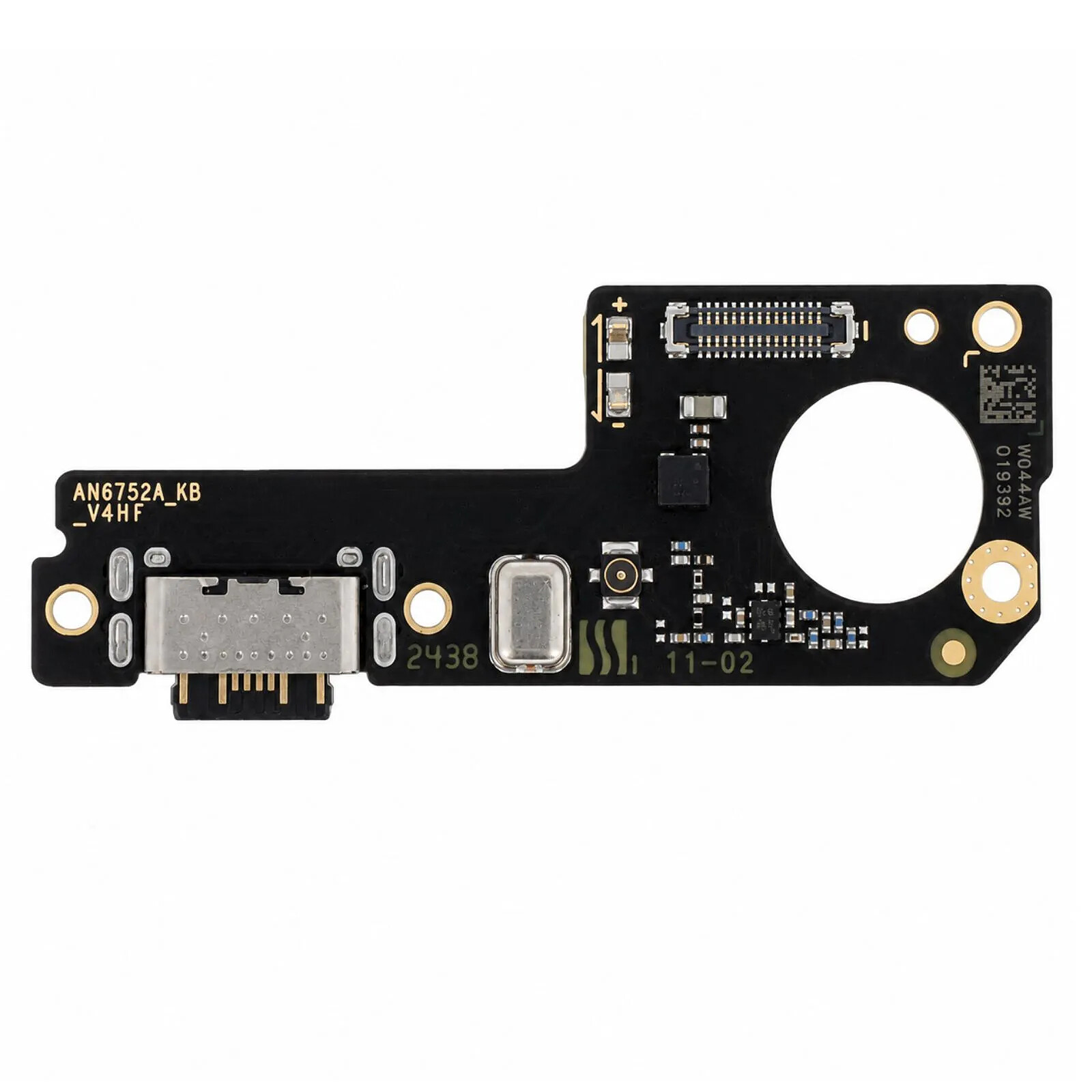 Xiaomi Connecteur de Charge USB-C et Micro Service Pack pour Redmi Note 13 5G Noir