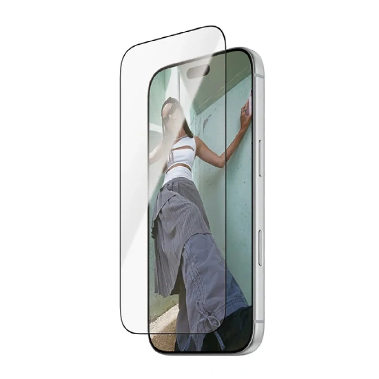 PanzerGlass Protection d'écran pour iPhone 18 Pro / 17 Pro avec Cadre de Pose Transparent