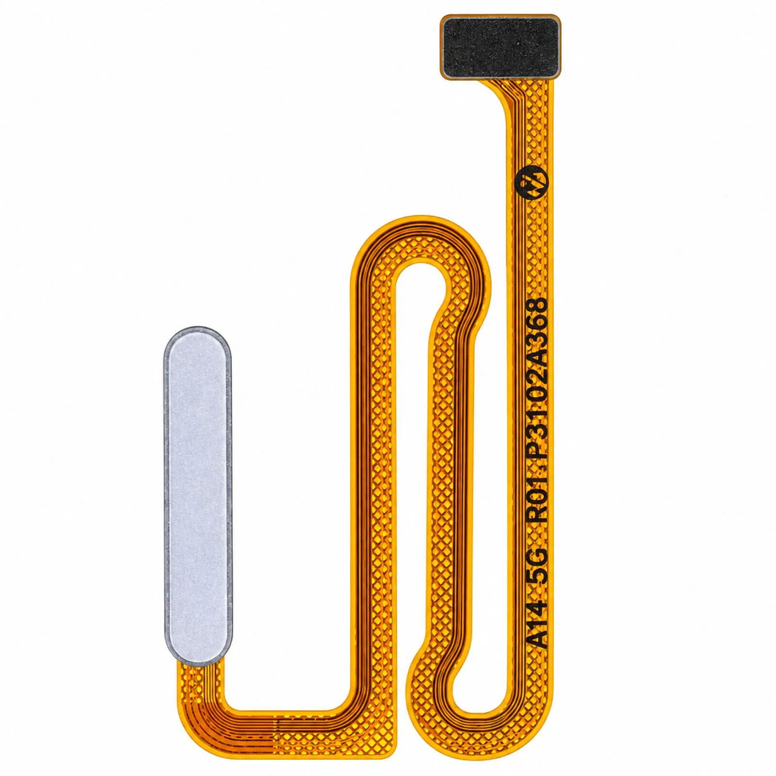 Capteur d'Empreinte Digitale pour Galaxy A14 5G avec Nappe de connexion Argent
