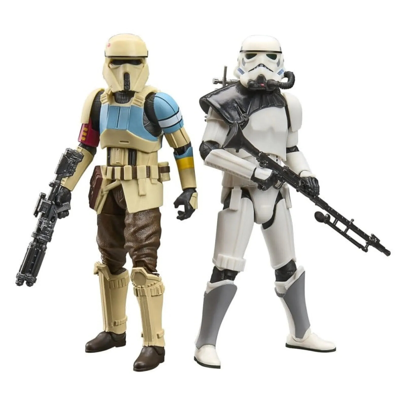 Star Wars - Pack 2 figurines Star Wars : Battlefront Black Series Scarif Stormtrooper & Magma Stormtrooper 15 cm