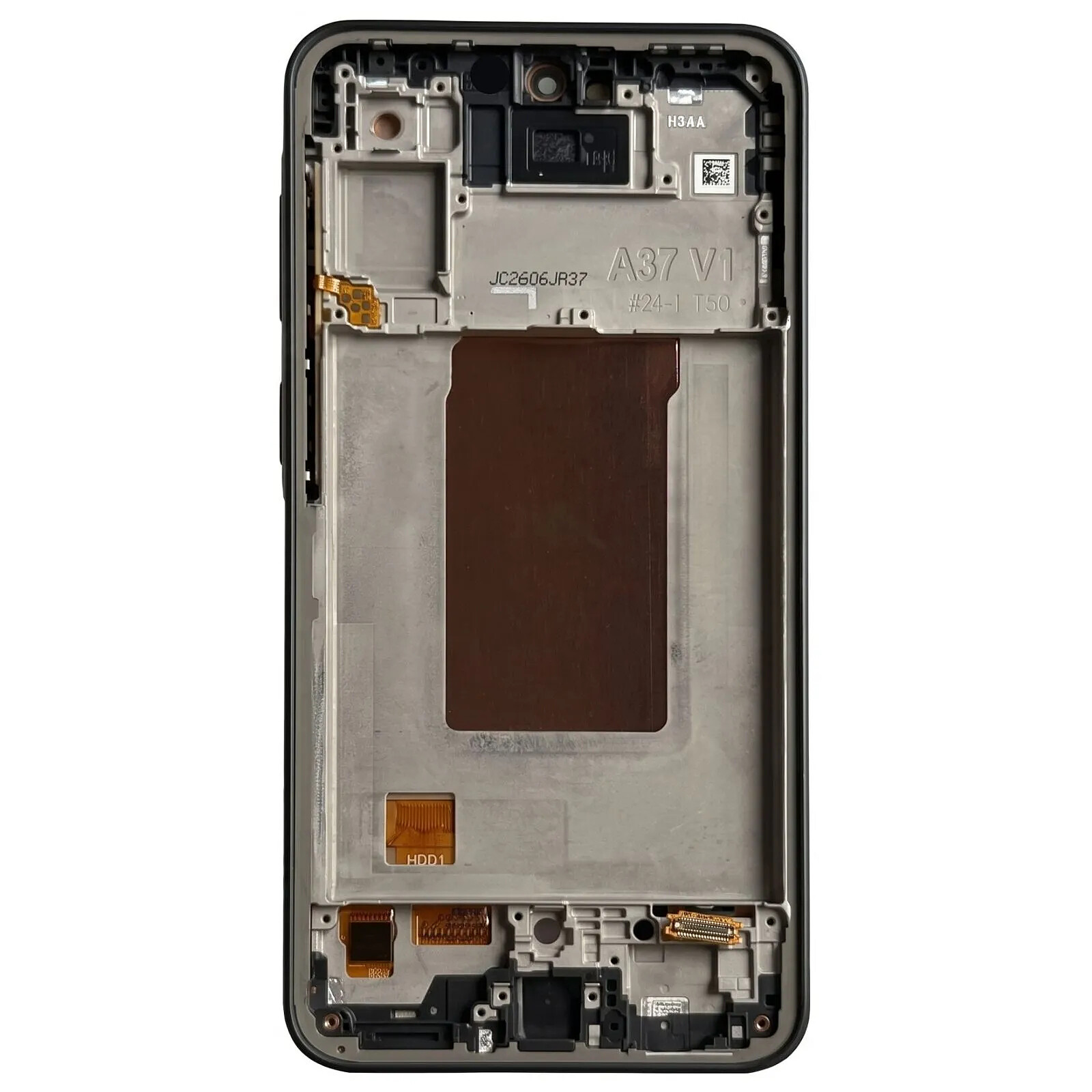 Ecran Complet pour Samsung Galaxy A37 5G Dalle Soft OLED sur Châssis Noir