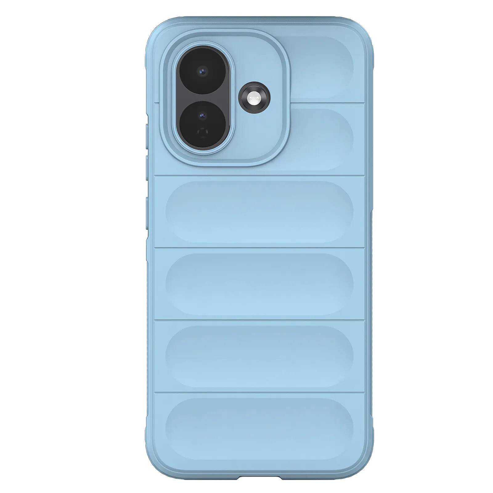 Coque pour Xiaomi Redmi Note 17 Pro avec Motifs Géométriques Angles Renforcés Bleu ciel