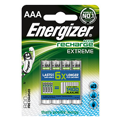 Energizer Accu Recharge Extreme AAA 800 mAh (set of 4)