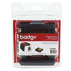 Evolis Badgy Complete Kit 100 prints