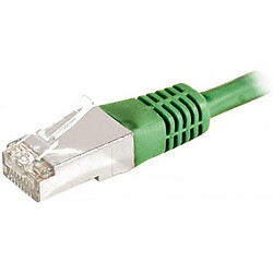 Cordon RJ45 catégorie 6a F/UTP 1 m (Vert)