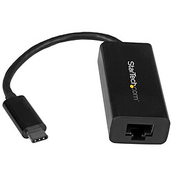 StarTech.com Adaptateur USB-C vers Gigabit Ethernet Noir (USB 3.0)