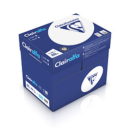 Clairefontaine Clairalfa 80g A4 resma 500 hojas Blanco X5