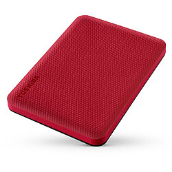 Toshiba Canvio Advance 2Tb Rojo