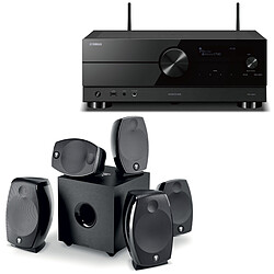 Yamaha RX-A2A Black Focal Bb Evo 5.1.2 Dolby Atmos