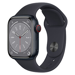 Apple Watch Series 8 GPS + Cellular Aluminum Minuit Sport Band 41 mm