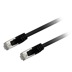 Textorm Câble RJ45 CAT 6 FTP - mâle/mâle - 1 m - Noir
