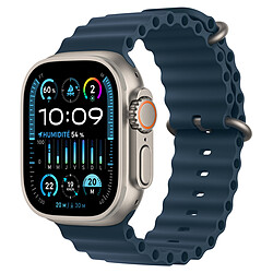 Apple Watch Ultra 2 GPS + Cellular Titanium Case Blue Ocean Band 49 mm