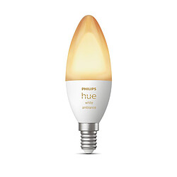 Philips Hue White Ambiance Flamme E14 6 W Bluetooth x 1