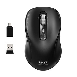 PORT Connect Souris Experte Bluetooth sans fil et rechargeable
