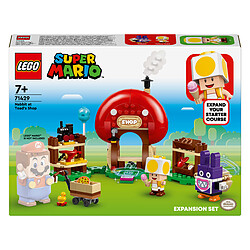 LEGO Super Mario 71429 Ensemble d'extension Carottin et la boutique Toad