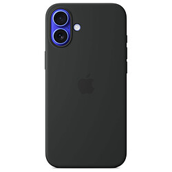 Apple Silicone Case with MagSafe Noir Apple iPhone 16 Plus