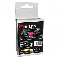 UPrint cartouche compatible Brother LC521 (Magenta)