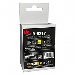 UPrint cartouche compatible Brother LC521 (Jaune)