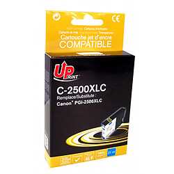 UPrint Cartouche compatible Canon PGI-2500XLC (Cyan)