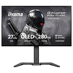 iiyama 27" OLED - G-Master GOB2701QSC-B1 Titan Falcon