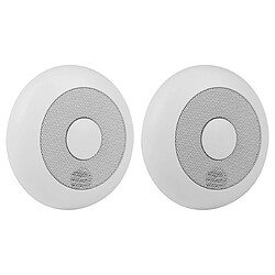 Smartwares - Lot de 2 détecteurs de fumée sans fil