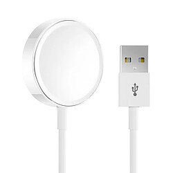 Avizar Câble Chargeur pour Apple Watch Charge Efficace et Sécurisée Longueur 1m  Blanc