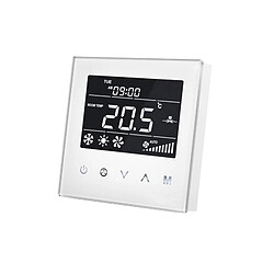 MCO HOME - Thermostat Z-Wave pour ventilo-convecteur 4 tubes Blanc