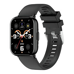 Avizar Montre Connectée Sport TFT Bluetooth IP68 Suivi Santé Série Titmo E-100 Noir
