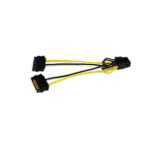 Startech Com Cable Adaptateur D Alimentation Sata Vers Carte Video Pci Express 8 Broches Satpciex8adp Achat Cables Nappes Et Accessoires Internes Startech Com Pour Professionnels Sur Ldlc Pro