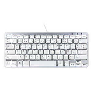 R Go Tools Compact Keyboard White
