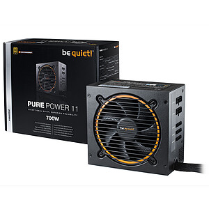 Блок питания 700w be quiet pure power 11 cm обзор