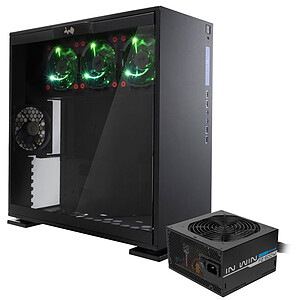 In Win 303 Aurora Edition Noir F2 600w 80plus Bronze Offert Achat Boitier Pc In Win Pour Professionnels Sur Ldlc Pro