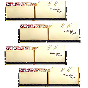 G Skill Trident Z Royal 32 Go 4x8Go DDR4 3600 MHz CL16 Or
