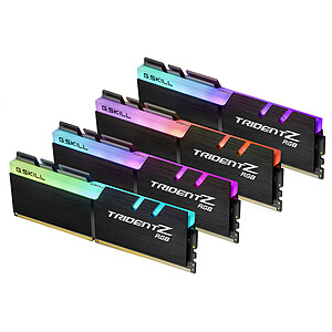 G Skill Trident Z 64 Go 4x 16 Go DDR4 3600 MHz CL16
