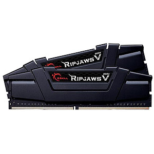 G Skill RipJaws 5 Series Black 64 Go 2 x 32 Go DDR4 2666 MHz CL19

