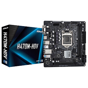 Asrock h470m hdv подключение