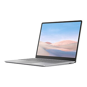 Microsoft Surface Laptop Go 12 4 Grey Platine THH 00007
