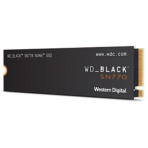 Disque SSD Interne - SN770 NVMe - WD_BLACK - 1 To - M.2 2280 - WDS100T3X0E  - Cdiscount Informatique