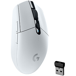 Logitech G G305 Lightspeed Wireless Gaming Mouse White
