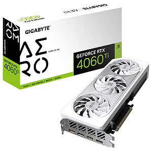 Gigabyte GeForce RTX 4060 Ti AERO OC 8 Go
