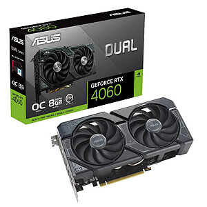 ASUS Dual GeForce RTX 4060 OC Edition 8 Go
